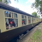 Sparkling Afternoon Tea Somerset - Train on Track